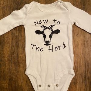 7 pack long sleeve onesies